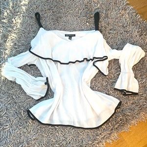 INC International Concepts Cold Shoulder Top